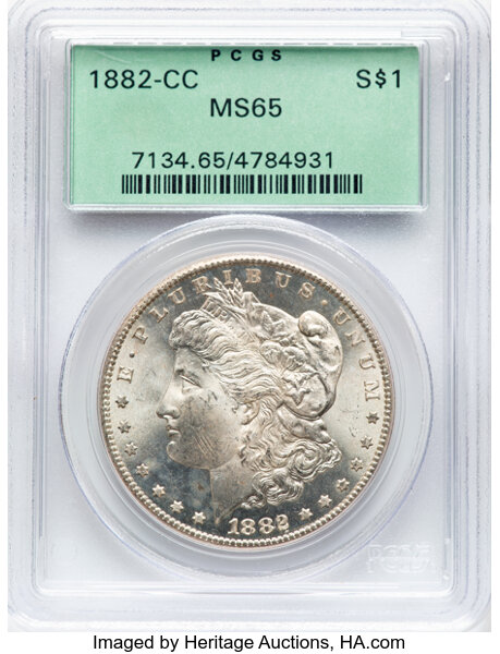 1882-CC $1  Polished Die, VAM-3A2 MS thumbnail 4
