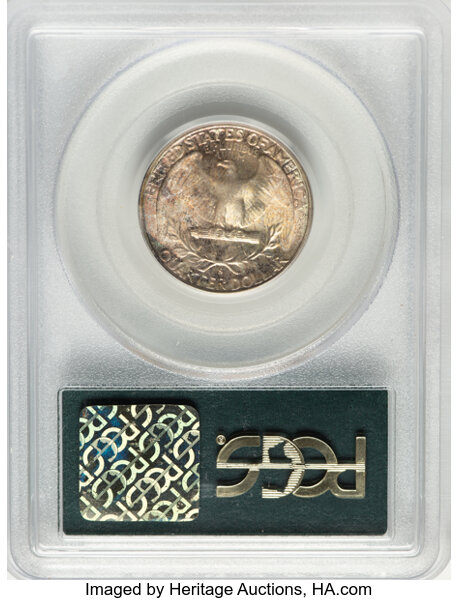 1950-S 25c MS67 thumbnail 2