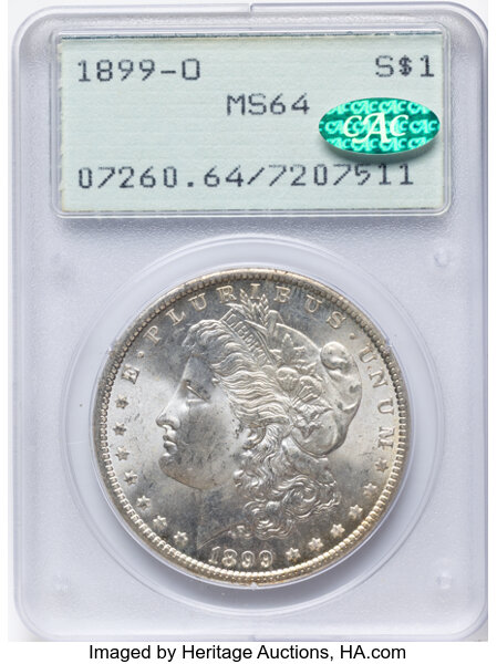 1899-O $1  Doubled 1, Die Breaks Reverse, VAM-11A MS thumbnail 12