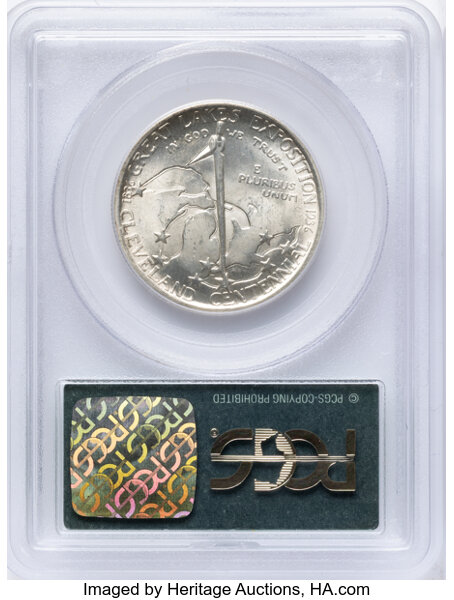 1936 50c Cleveland - Great Lakes Expo MS64 thumbnail 2