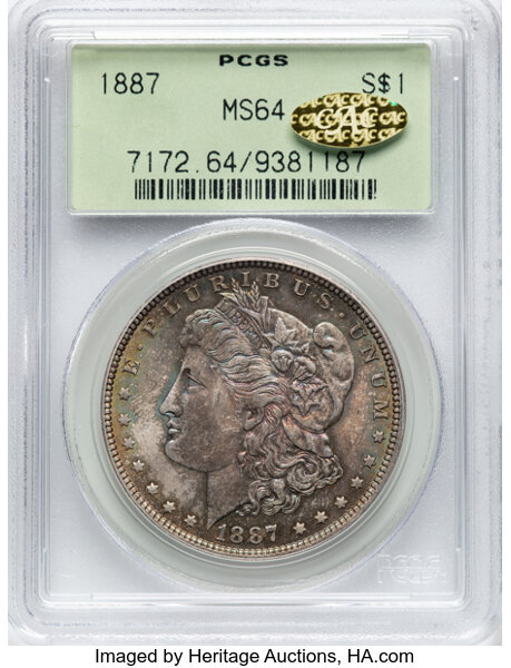 1887 $1  Die File Lines UNITED, VAM-4A MS thumbnail 7
