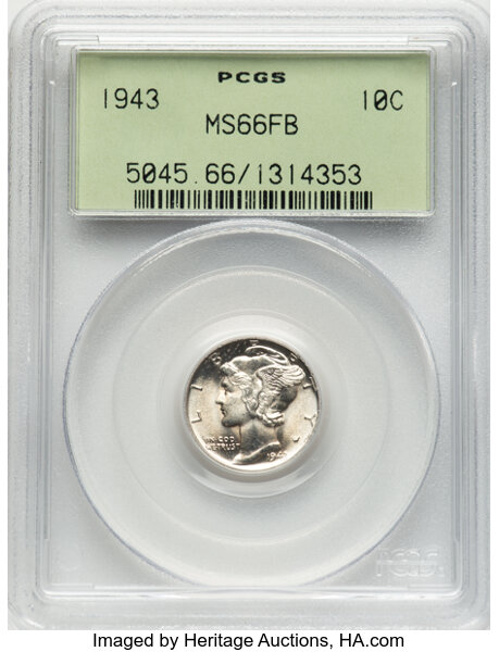 1943 10c MS FB thumbnail 4