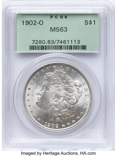 1902-O $1  Clashed Dies, VAM-45A MS thumbnail 8