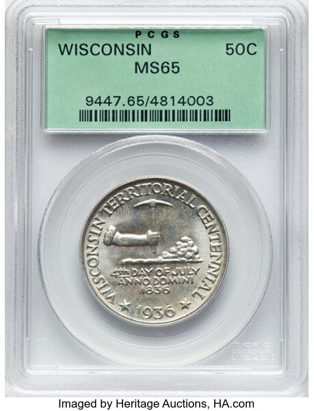 1936 50c Wisconsin MS thumbnail 7