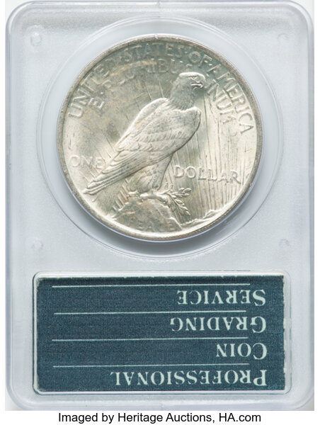 1923 $1 MS63 thumbnail 4