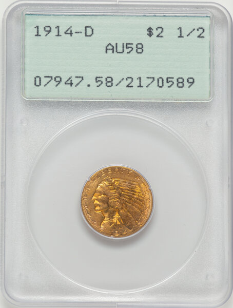 1914-D $2 1/2 MS thumbnail 7