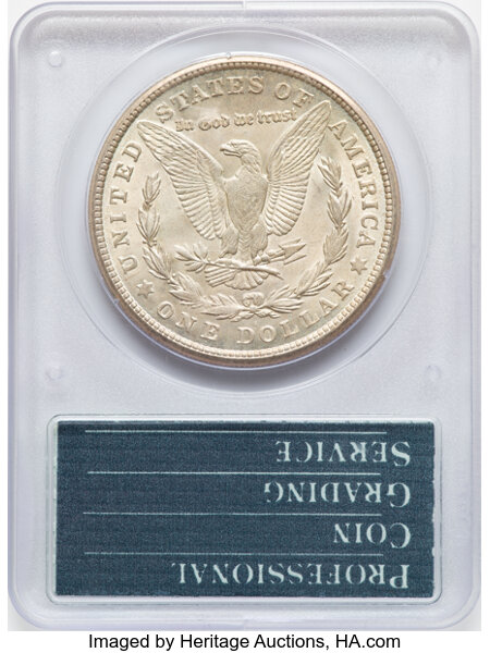 1921-S $1 MS63 CAC thumbnail 4