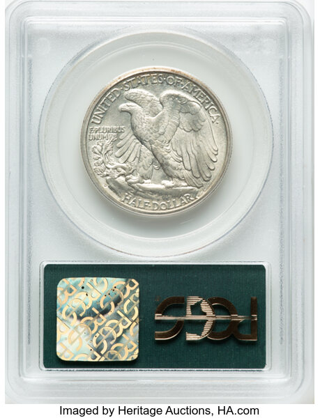 1943-D 50c MS64 thumbnail 6