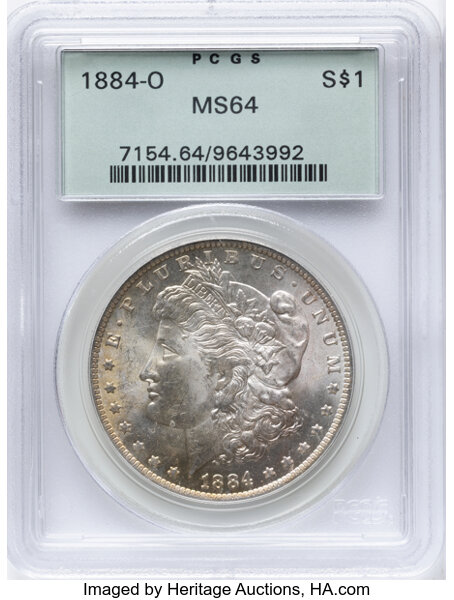 1884-O $1  Die Break Right Stars, VAM-19B MS thumbnail 10