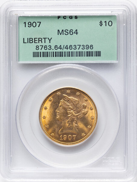 1907 $10  Liberty MS thumbnail 4