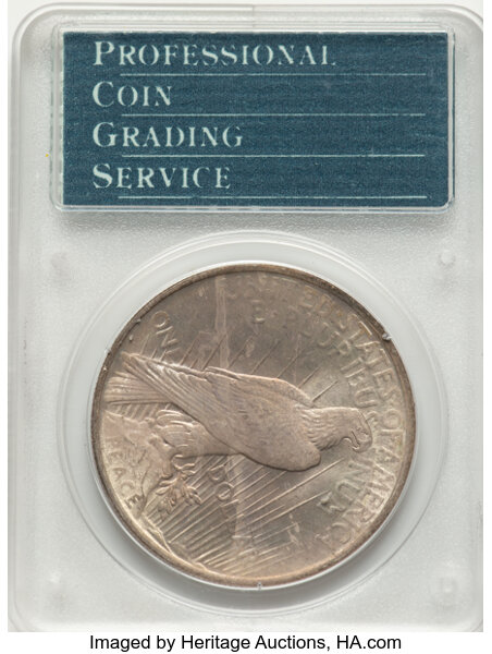 1922 $1 MS63 thumbnail 4