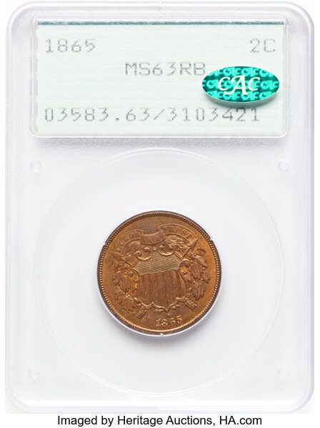 1865 2c Plain 5 MS RB thumbnail 2