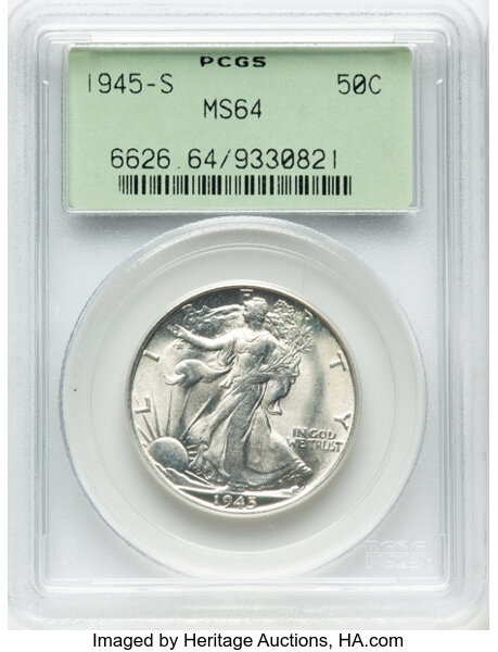 1945-S 50c MS thumbnail 13