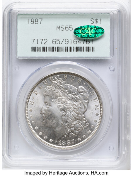 1887 $1  Die File Lines UNITED, VAM-4A MS thumbnail 4