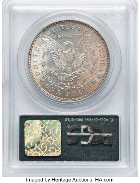 1878 7TF $1  Reverse of 1878 MS63 thumbnail 2