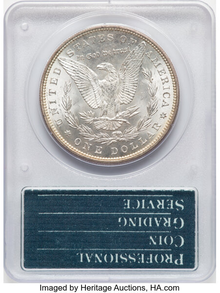 1889 $1 MS64 thumbnail 4