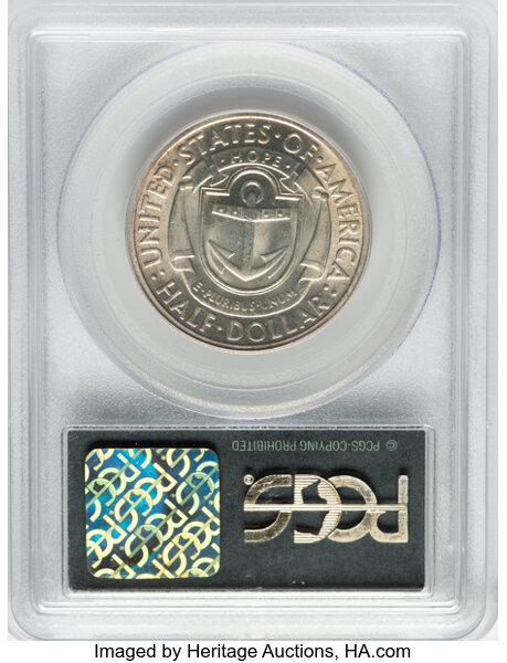1936 50c Rhode Island AU58 thumbnail 20