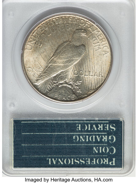 1935 $1 MS63 CAC thumbnail 4