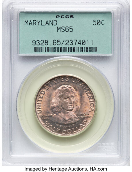 1934 50c Maryland MS thumbnail 2