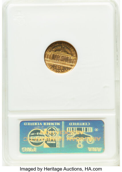 1916 G$1 McKinley Memorial MS63 thumbnail 2