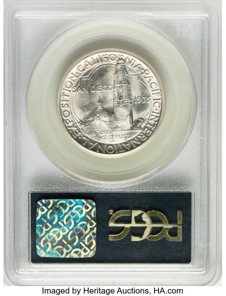 1935-S 50c San Diego Expo MS64 thumbnail 2