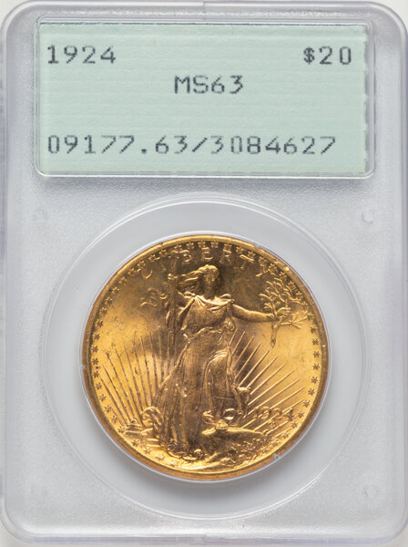 1924 $20  MS thumbnail 3
