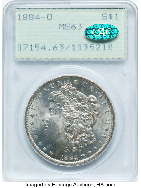 1884-O $1  Die Break Right Stars, VAM-19B MS thumbnail 5