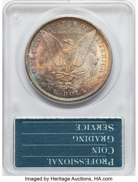 1890 $1 MS63 thumbnail 2