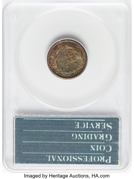 1893-S 10c MS64 thumbnail 3