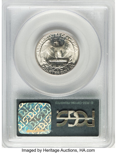 1950-D/S 25c Overmintmark, FS-601 MS thumbnail 6