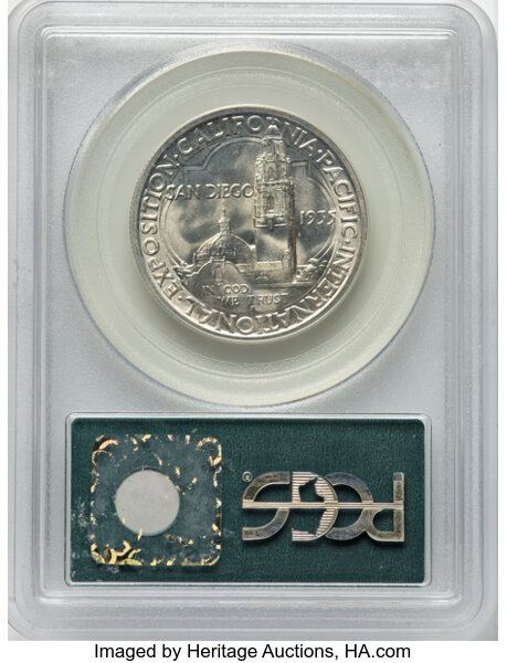 1935-S 50c San Diego Expo MS66 thumbnail 6