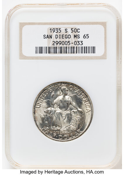 1935-S 50c San Diego Expo MS thumbnail 4