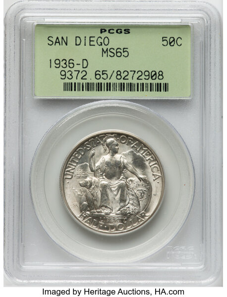 1936-D 50c San Diego Expo MS thumbnail 7