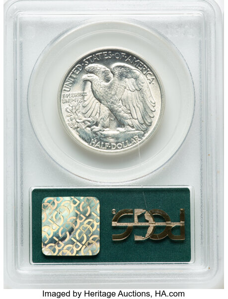 1945-S 50c MS64 thumbnail 6