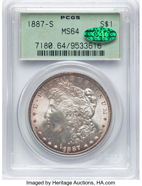 1887-S $1  MS thumbnail 5