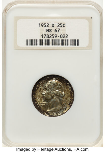 1952-D 25c MS thumbnail 3