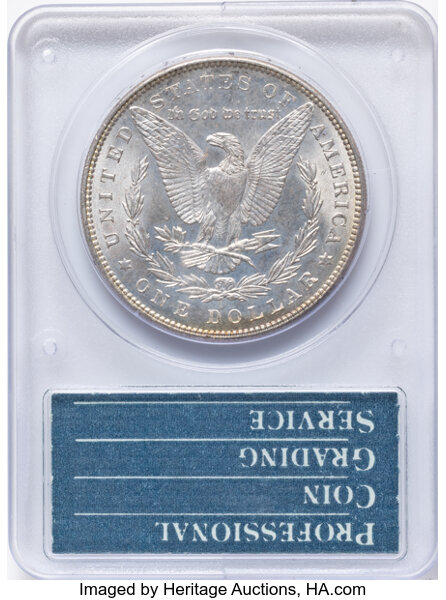 1888 $1 MS65 CAC thumbnail 4