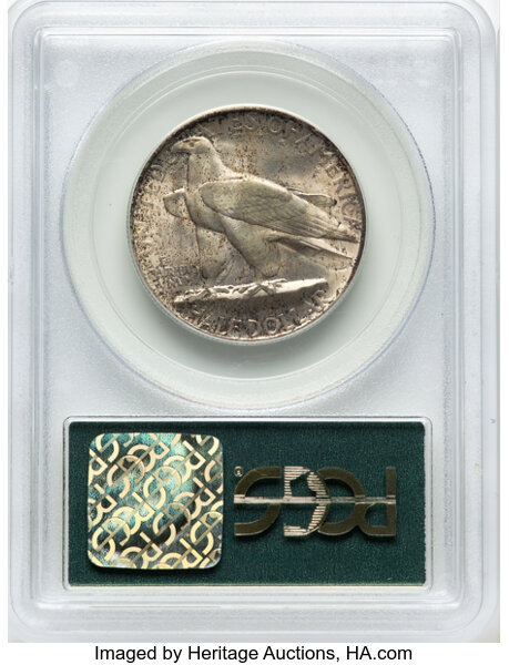1935 50c Connecticut MS64 thumbnail 2