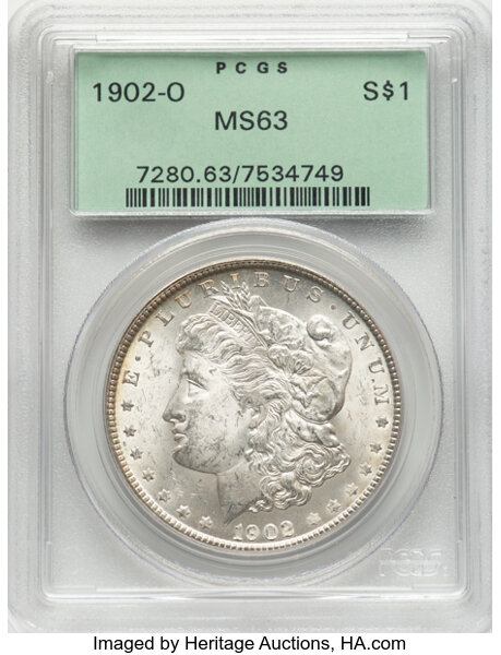 1902-O $1  Clashed Dies, VAM-45A MS thumbnail 6