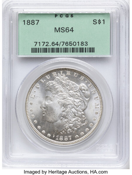 1887 $1  Die File Lines UNITED, VAM-4A MS thumbnail 5