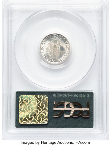 1941-S 10c MS FB MS62 FB thumbnail 8