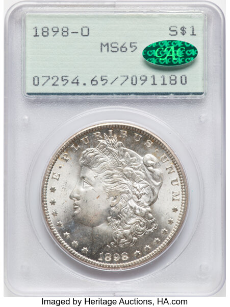 1898-O $1  Clashed Dies, VAM-16A MS thumbnail 12