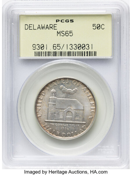 1936 50c Delaware MS thumbnail 5