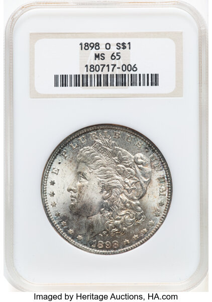 1898-O $1  Clashed Dies, VAM-16A MS thumbnail 8
