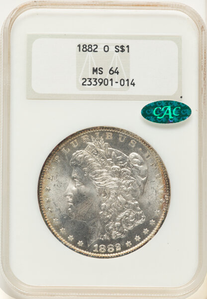 1882-O $1  Clashed Dies, VAM-38A MS thumbnail 2
