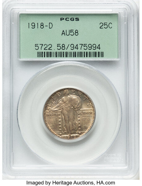 1918-D 25c MS thumbnail 3
