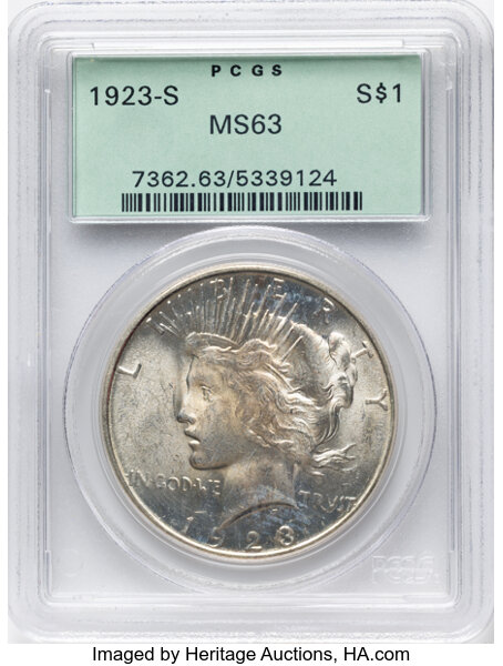 1923-S $1  MS thumbnail 3