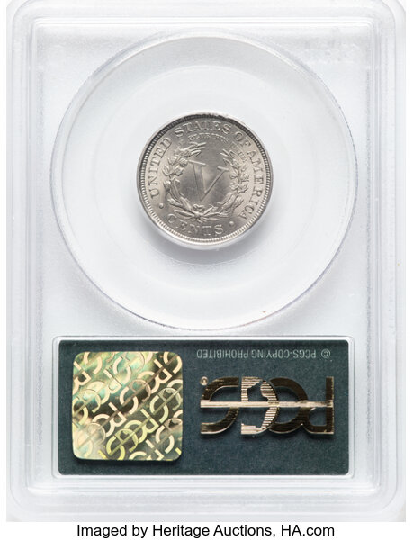1900 5c VF35 CAC thumbnail 25