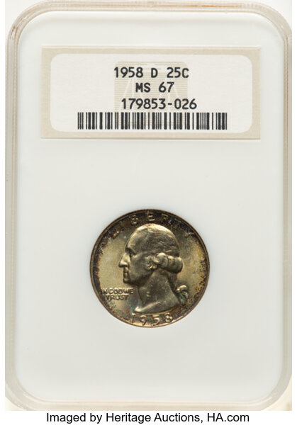 1958-D 25c MS thumbnail 4