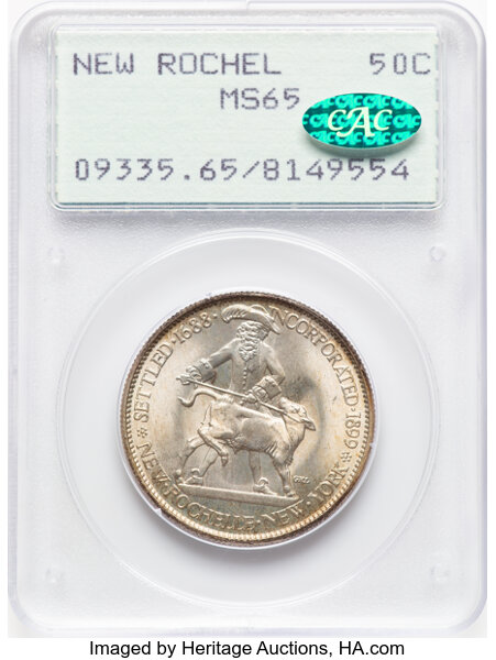 1938 50c New Rochelle MS thumbnail 4